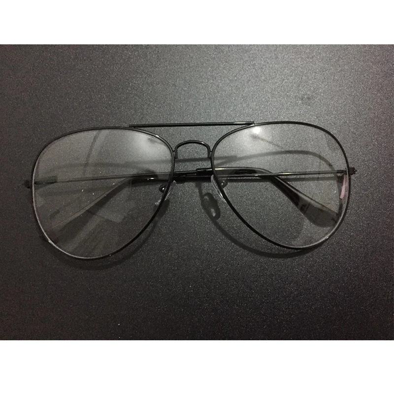 Jasno pilotni Ženske Vintage Retro Optični Okvir Eye Glasses Moških Kratkovidnost Očala Z Pregledna Očala Oculos De Grau