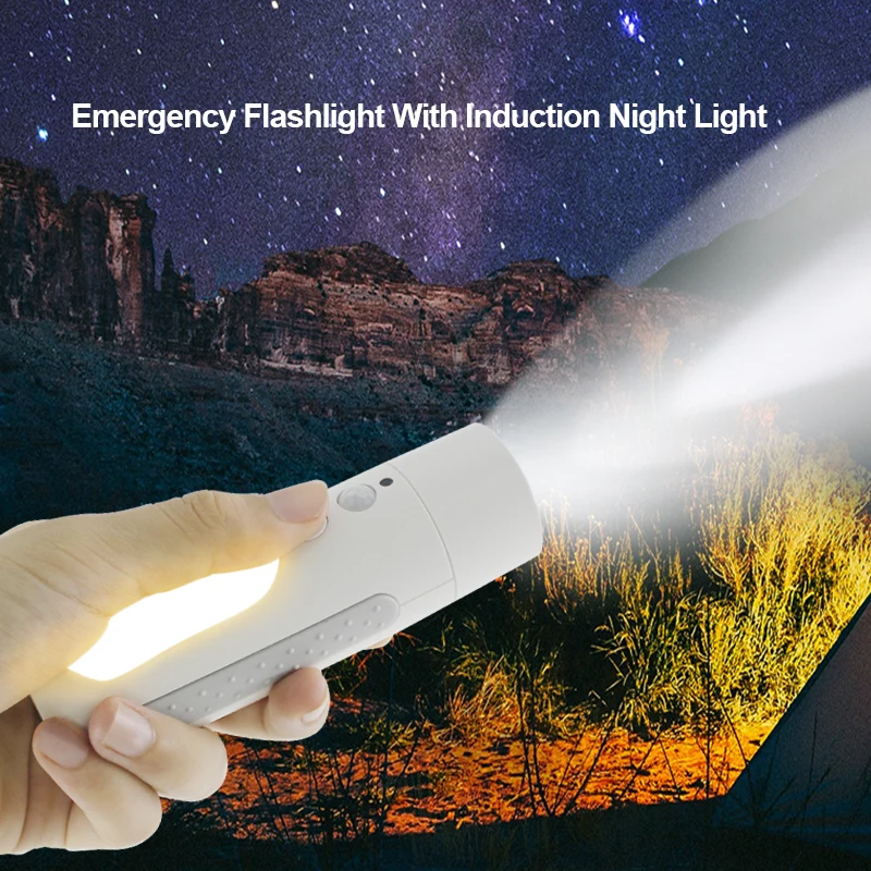 Žep Akumulatorska LED Svetilka Prostem Baklo Notranji Senzor Gibanja Ponoči Luči Postelji Stenske Svetilke za Spalnice Domov Avto