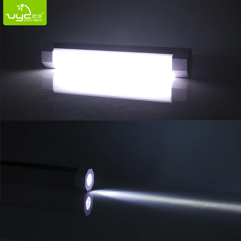 Večnamenska Svetilka Močna Luč Dolge Razdalje LED Domov Sili Svetlobe USB Avto Polnjenje Prostem Prenosna Svetilka