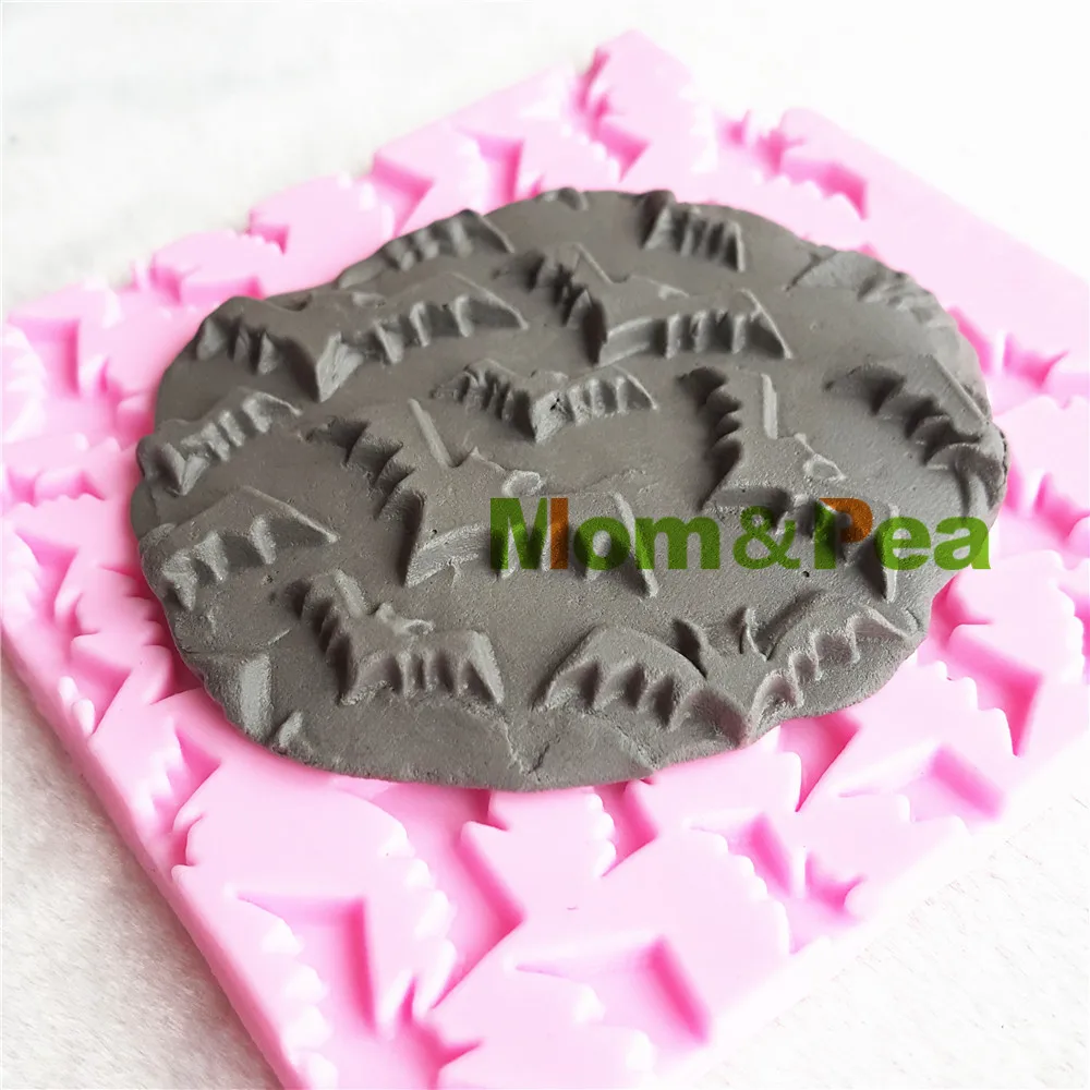 Mama&Grah 1258 Brezplačna Dostava Netopirji Silikonsko Plesni Torto Dekoracijo Fondat Torto 3D Plesni, Hrana Razred