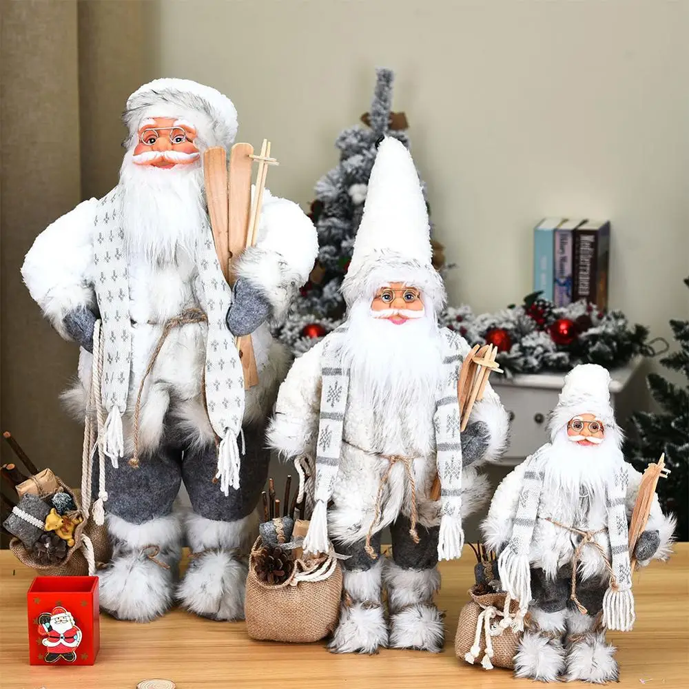 Božični Okraski Za Dom 60 CM Velike Santa Claus Lutka Otroke Božič Novo Leto Darilo Božično Drevo Decor svate Dobave