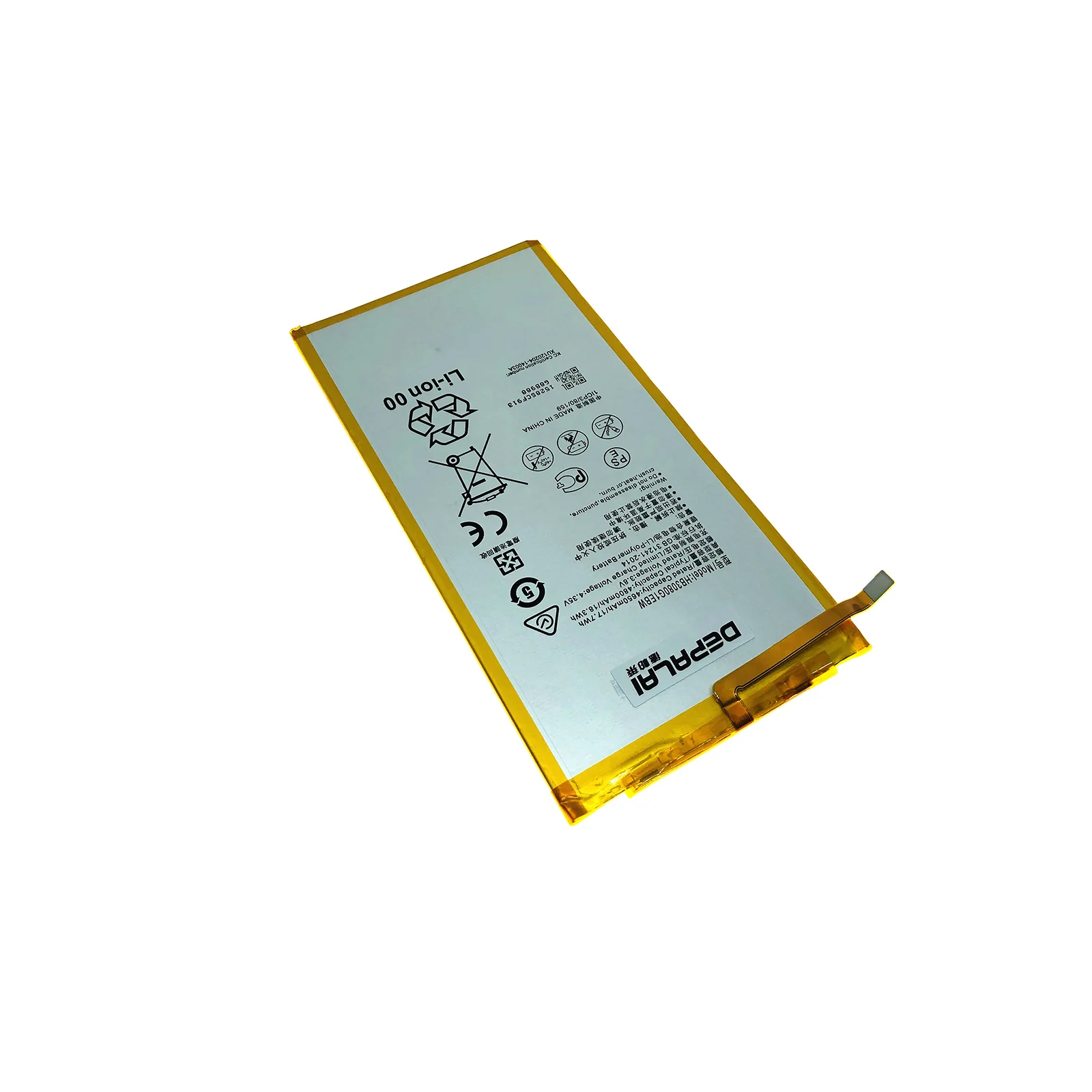 Visoka Kakovost HB3080G1EBW S8 Polnilne Li-ion Tablet baterija Za Huawei Honor S8-701u Čast S8-701W Mediapad M1 8.0 4800mAh