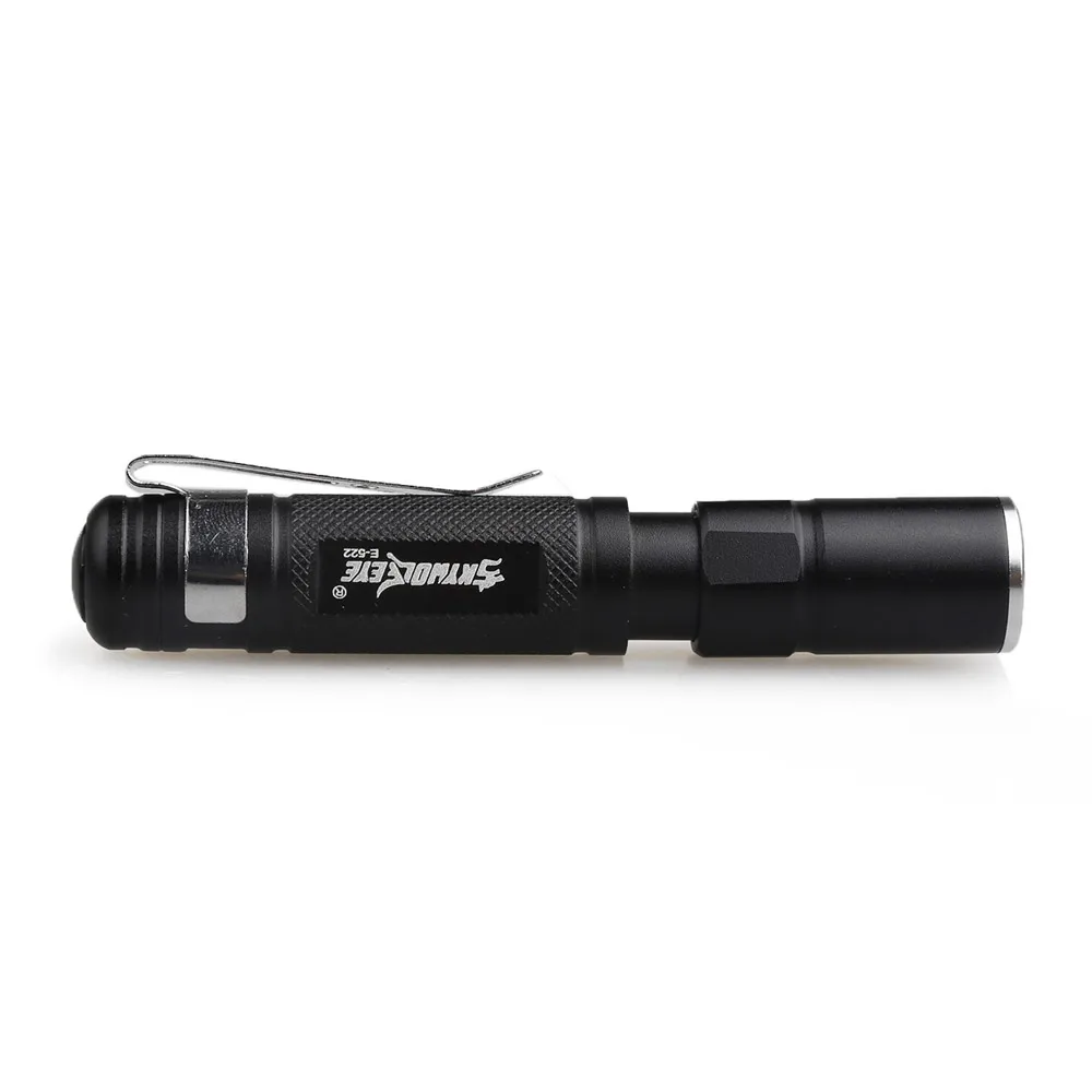 SKYWOLFEYE E522 Mini Penlight XPE LED Svetilka Zoomable Nepremočljiva AAA Prenosnih Pocket Pero Flash Svetlobe Svetilke Svetilke
