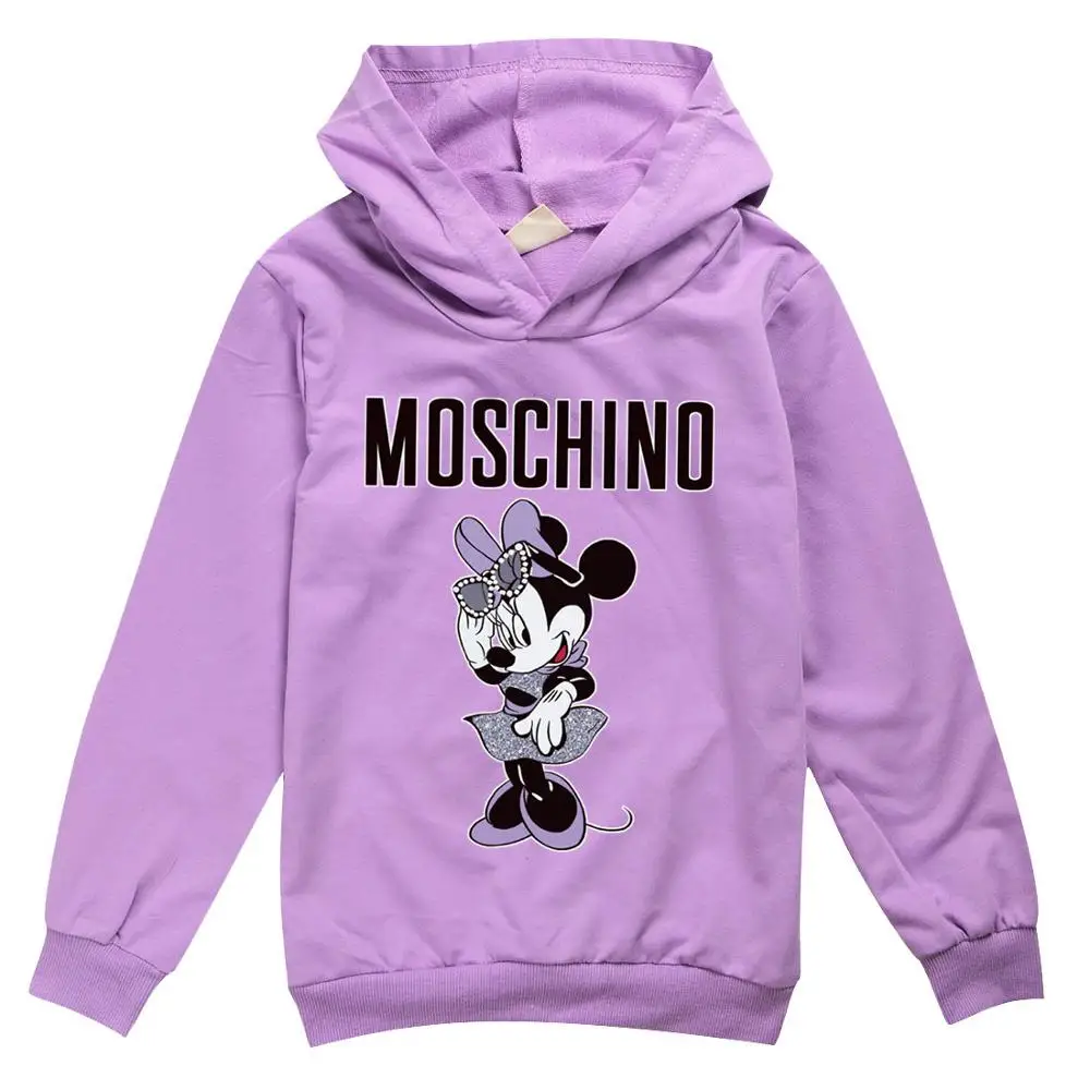 Disney Otroška Risanka Oblačila Mickey Minnie Moda Otroci Hoodies Za Baby Fantje Dekleta Pomlad Jesen Otroci Plašč, Jopica