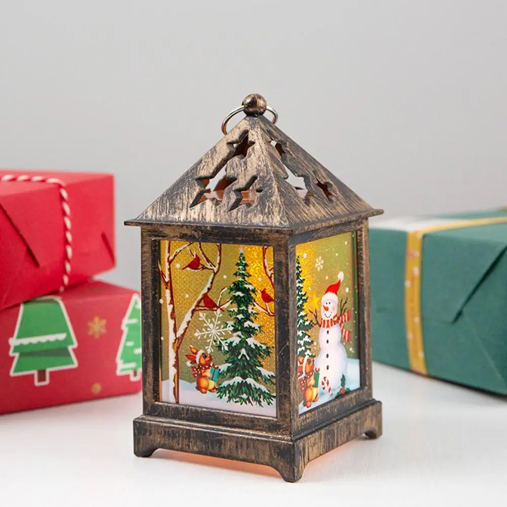 Taoup LED Vesel Božič Luči Zaprtih Božič Luči, Božični Okraski, Baker Božič Tabela Dekoracijo za Dom Santa Claus Noel