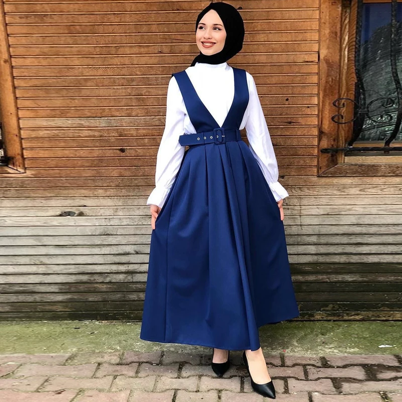 Vestido Tam Kaftan Abaya Turčija, Muslimani Trak Moda Obleko Abayas Za Ženske, Islam Evropske Oblačila Musulman De Način Vestidos Largos