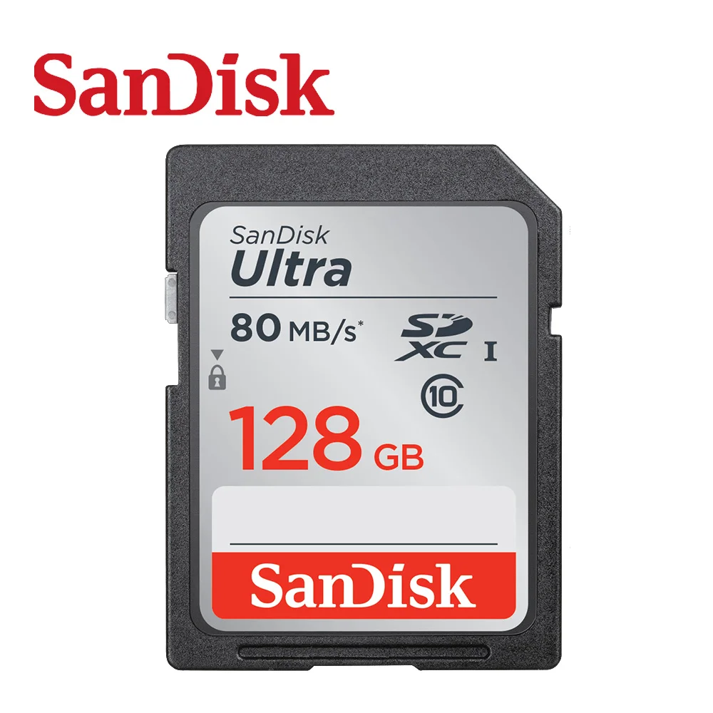 SanDisk SDUNC SD Kartica 64GB 128GB 16GB 32GB kartica SDXC UHS-I za Pomnilniško Kartico micro SD Kartice TF Kartice 80MB/s Class10 U3 Za Kamero