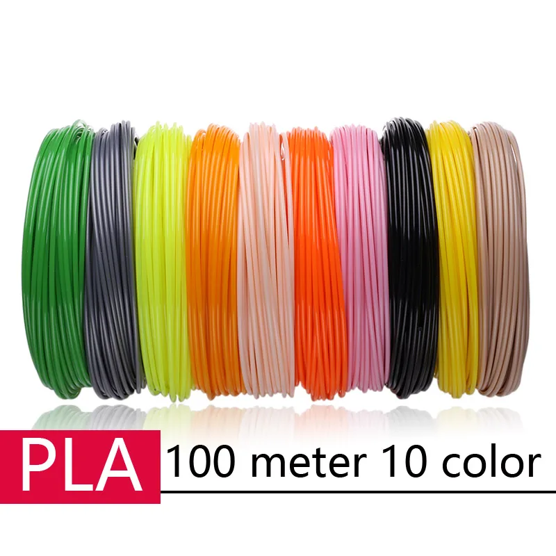 AVEIBEE Plastike za 3d Pero 5/10/20 Barve 10 Metrov PLA 1.75 mm 3D Tiskalnik, ki z Žarilno Materiali za Tiskanje Iztiskanje Pribor Deli