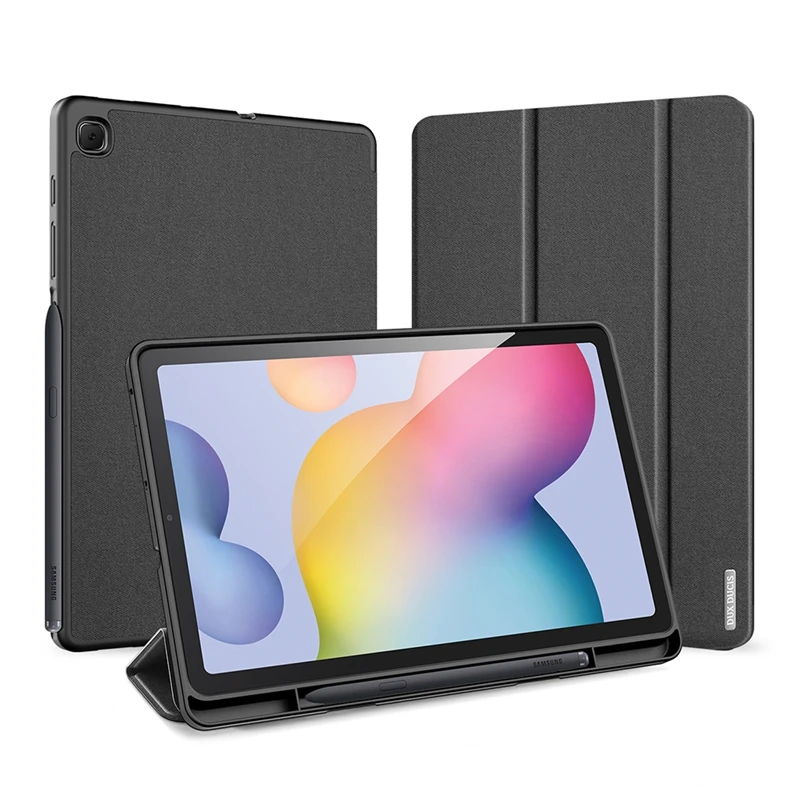 Tablični Primeru za Samsung Tab S6 Lite 10.4 Tablet PU Usnja Flip Case-Anti-Spusti Tablet Stojalo Vgrajeno Režo Pero