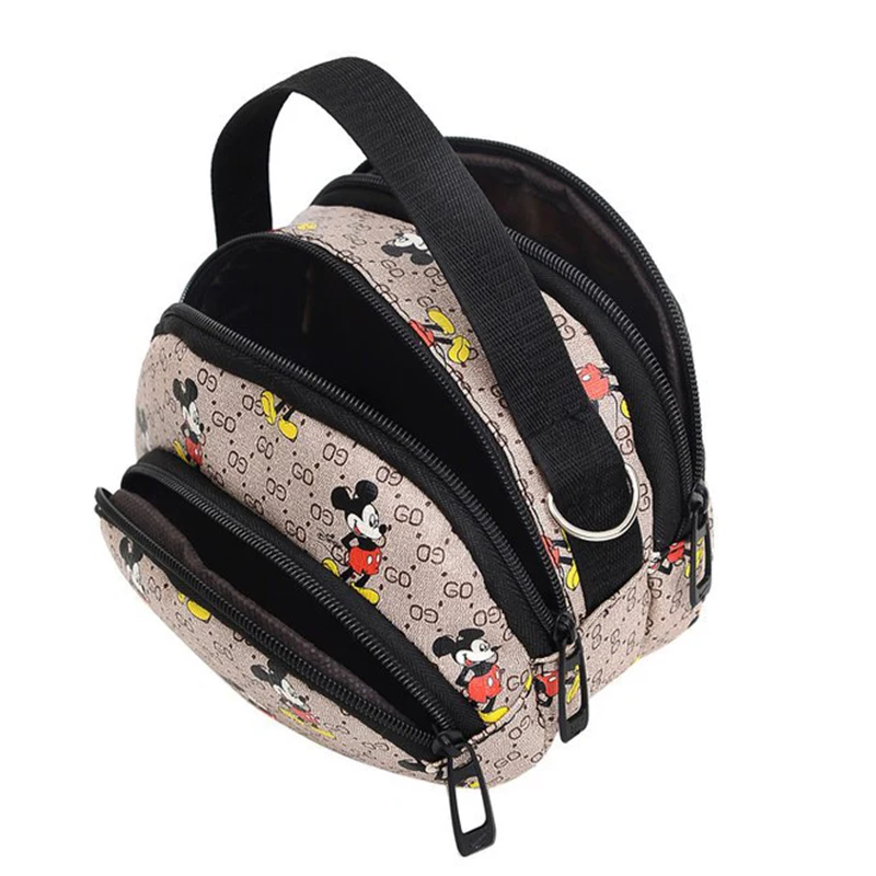 Disney nova ženska Mickey Mouse Mickey visoke kakovosti risanka moda enostavne eno-ramo messenger bag
