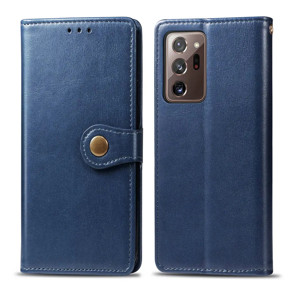 Za Samsung Galaxy Note 20 Ultra Flip Primeru Luksuznih Jedrnato Usnje Reža za Kartico Capa za Samsung Note 20 Primeru Note20 + Funda Coque