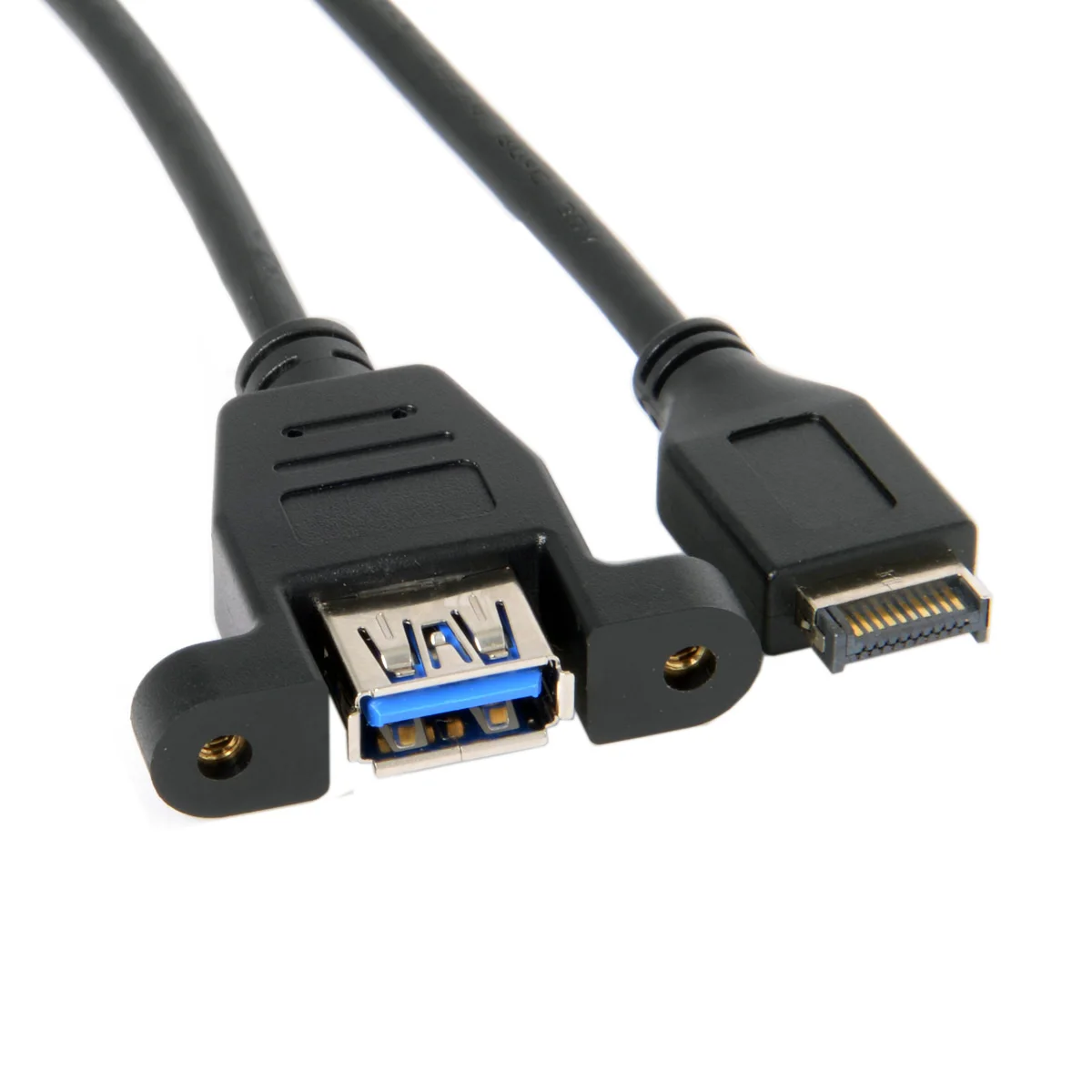 Matična plošča kabel USB 3.1 Prednji Panel Header za USB 3.0 Tip A Ženski Podaljšek 50 cm Panel Mount Tip