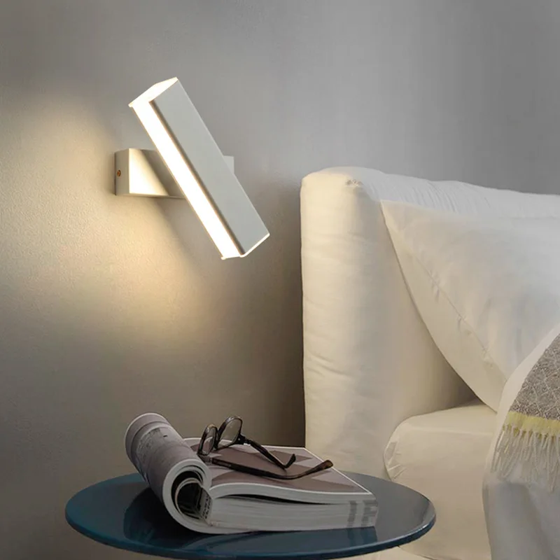 Sodobni LED stenske luči spalnica postelji v dnevni sobi oltarja stenske svetilke Nordijska obračanje kombinacija za branje doma rov razsvetljavo