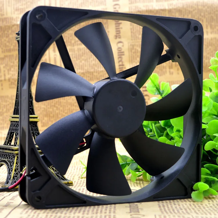 Popolnoma novo izvirno 4 cm 14025 moč ventilatorja D14BH-12 izklopite hladilni ventilator