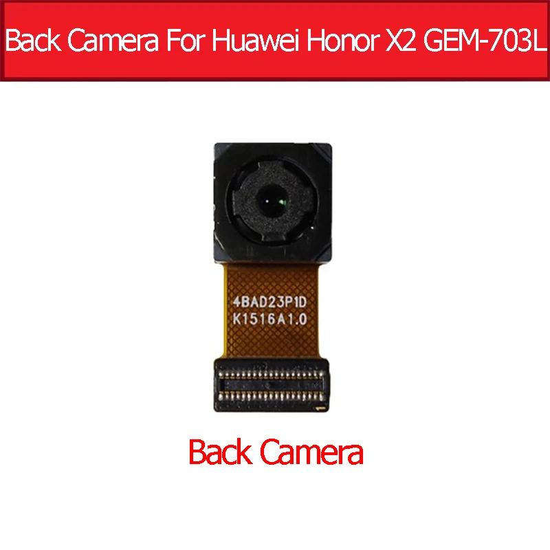 Spredaj & Zadaj Nazaj Glavne Kamere Flex Kabel Za Huawei honor X2 MediaPad GEM-703L GEM-702L GEM-703LT Mala Velika Modula Kamere Deli