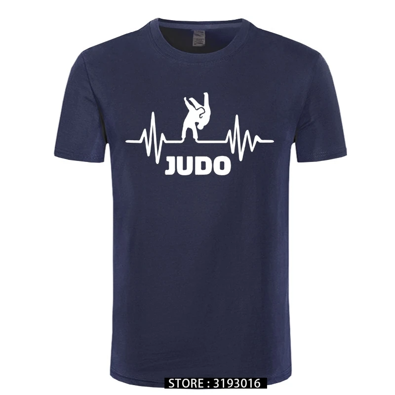 Utrip Judo T-majice Moške Poletje Moda Kratek Rokav T Shirt Bombaž Smešno Natisnjeni Vrhovi, Mens Tees Camisetas