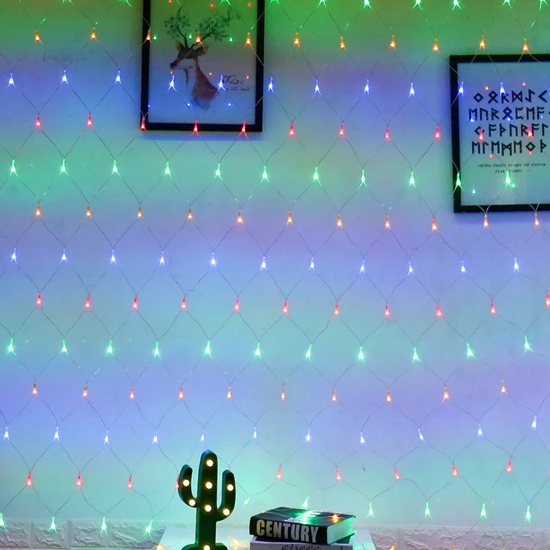 Led Božič Neto Luči, Svetlobe Zavese Dekoracijo na Prostem LED Novo Leto svate Nepremočljiva Luči Niz Praznik Luči Lučka