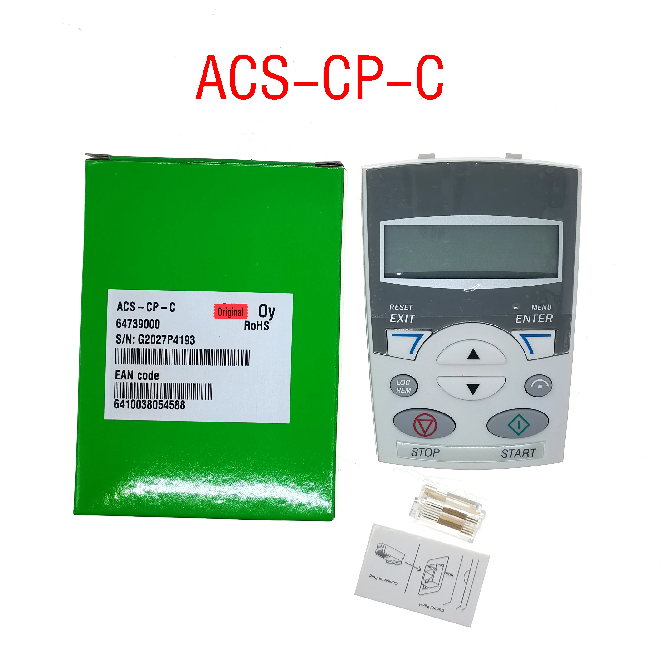 ACS-CP-C angleščina Plošča ABB Inverter Operacijski Plošče Zaslona ACS510 / 550 / 355 / 350 Novo in Originalno