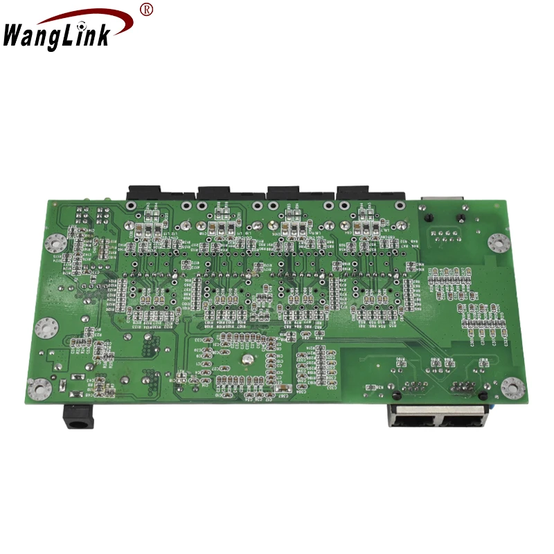 Wanglink Gigabit Ethernet Stikalo Vlakna, Optična stikala Industrijske Razred 4 1.25 G Vlaknin Vrata 3 RJ45 10/100/1000M PCB board