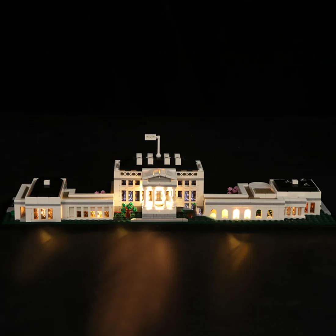 Gradniki Razsvetljavo LED Komplet Za Belo Hišo 21054(LED Vključeni Le, Št Kit)Igrača Za Otroke, Izobraževalne Igrače, Darilo za Rojstni dan