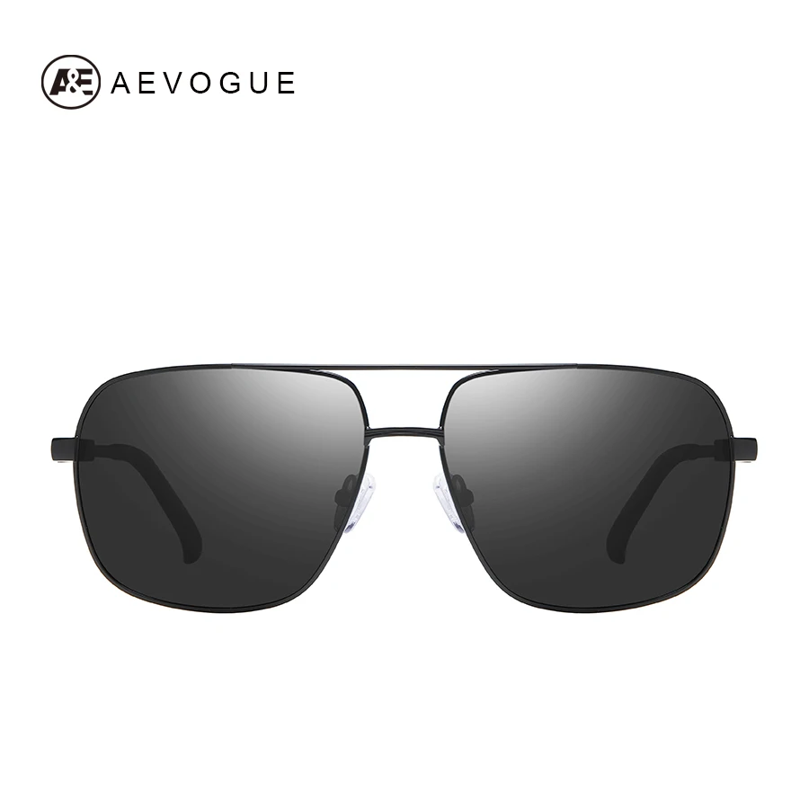 AEVOGUE 2019 Nova sončna Očala, Moški Kvadratnih Retro Polarizirana Kovinski Okvir, blagovno Znamko, Design sončna očala UV400 AE0773