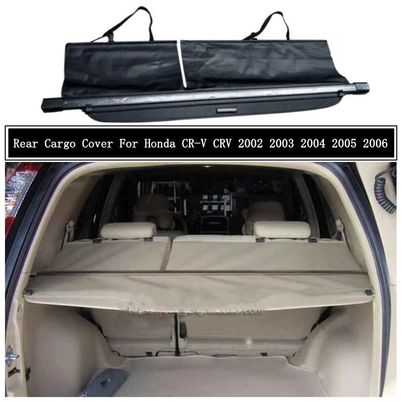 Zadnji Tovor Kritje Za Honda CR-V CRV 2002 2003 2004 2005 2006 Zasebnosti Trunk Zaslon Security Shield Odtenek Auto Dodatki