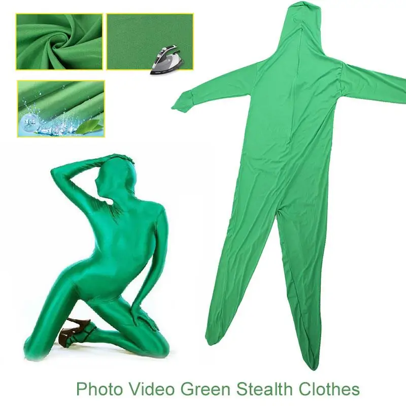 Zelen Zaslon Bo Ustrezala Elastično Kožo, Obleko Video Telo Halloween Tesno Obleko Stranka