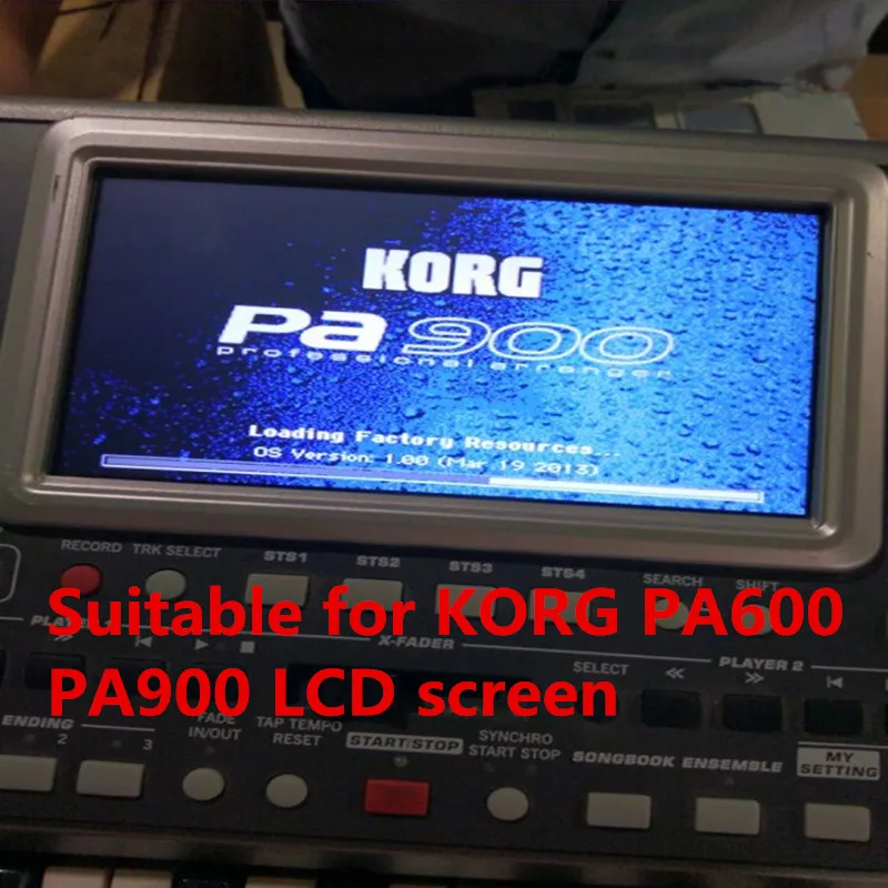 Original 7 palčni LCD zaslon z zaslonom na Dotik KORG PA900