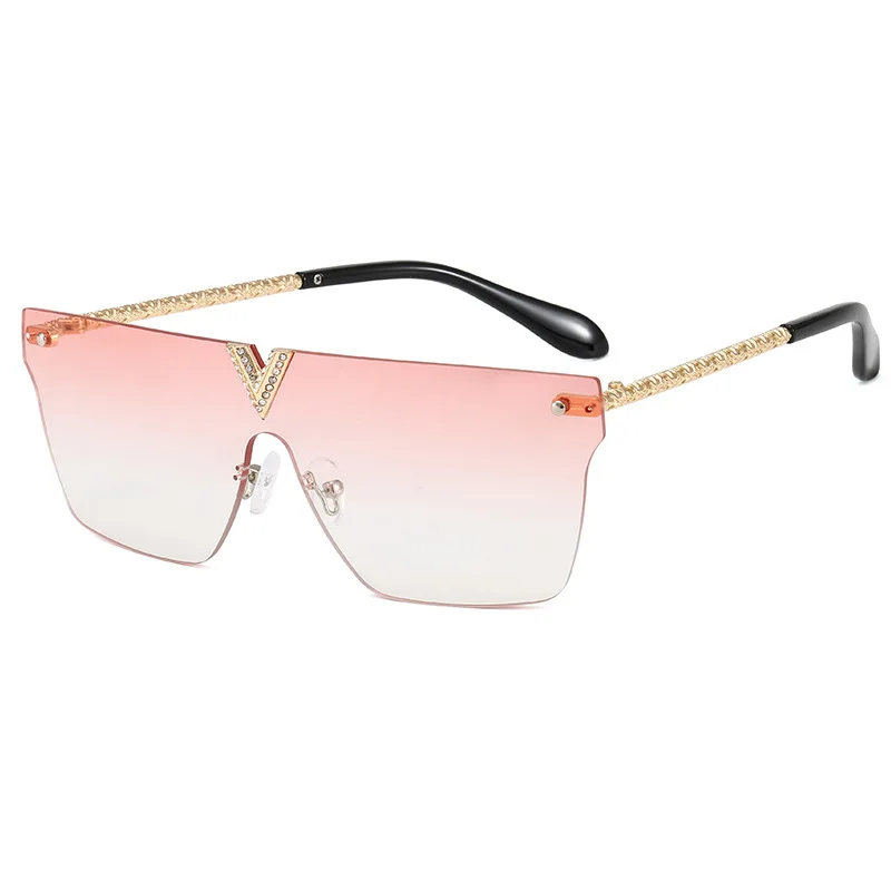 Retro Dame sončna Očala Kvadratnih Leče blagovne Znamke Oblikovalec Dame sončna Očala Prevelik Hip Hop Dame Očala UV400