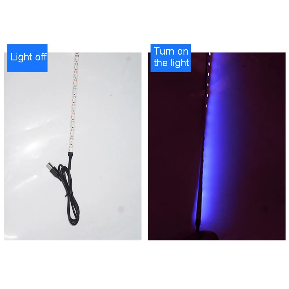 Vroče UVC Protibakterijskim Razkuževanje lightbar 5V Bactericidal Lučka Ozona Razkuževanje Pršic Luči Trakovi LED Trakovi Luči 50X1cm