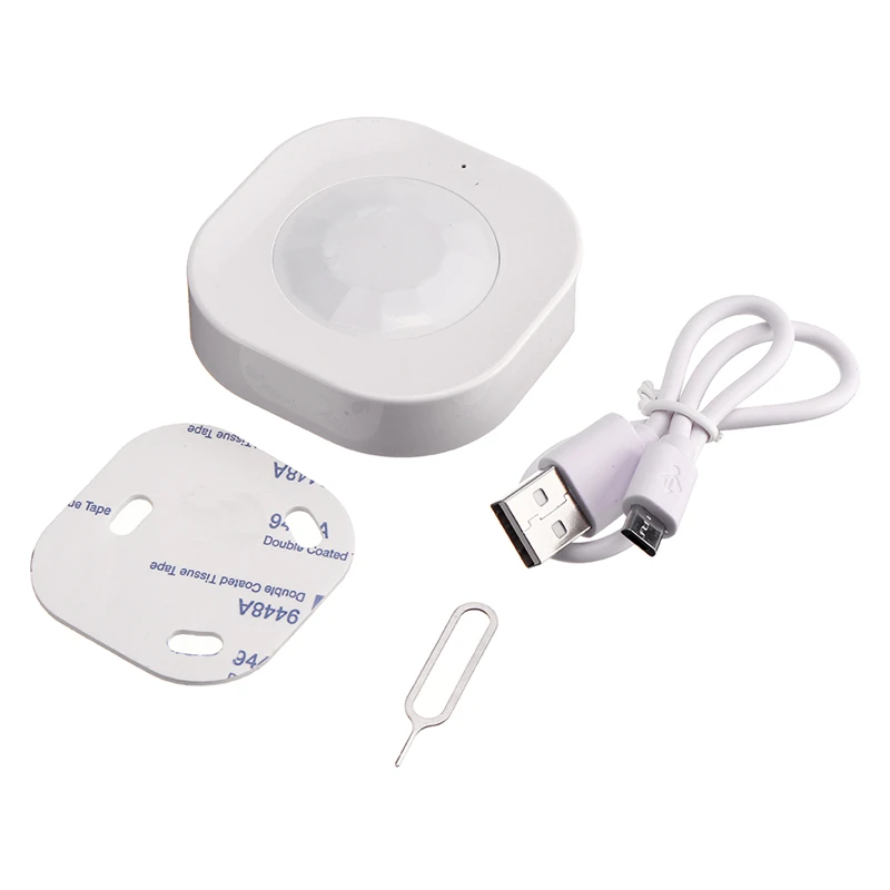 MoesHouse MS-SEP Smart WiFi PIR Senzor Gibanja za Človekove Detektor Ir Človekovih Asinhronski Sprejemnik USB Polnjenje Različica
