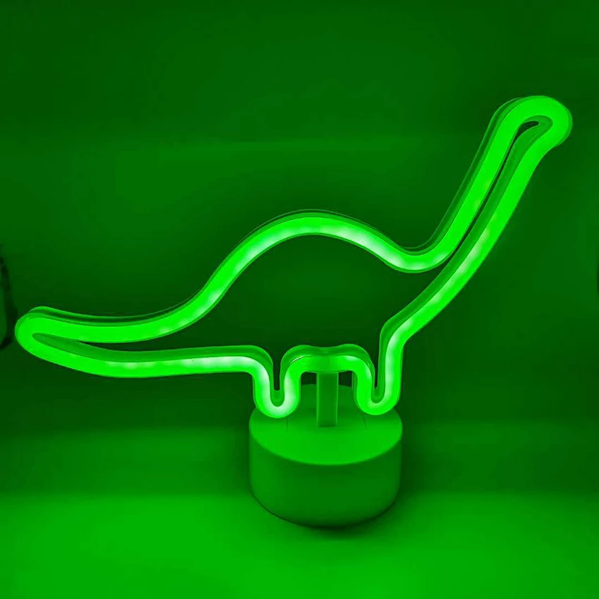 Dinozaver Oblikovan 3D LED Nočna Lučka z Zelena Lučka na Baterijski Pogon Otroka Vrtec Nočna za Otroke,' Soba za Rojstni dan Darila