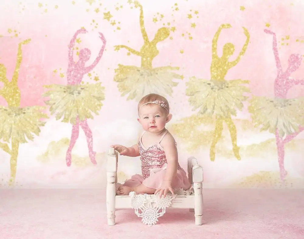 MEHOFOTO Newborn Baby Balet Fotografija Kulise Cvetlični Fotografski Studio Fotografijo Ozadja Rojstni dan Okraski Prop