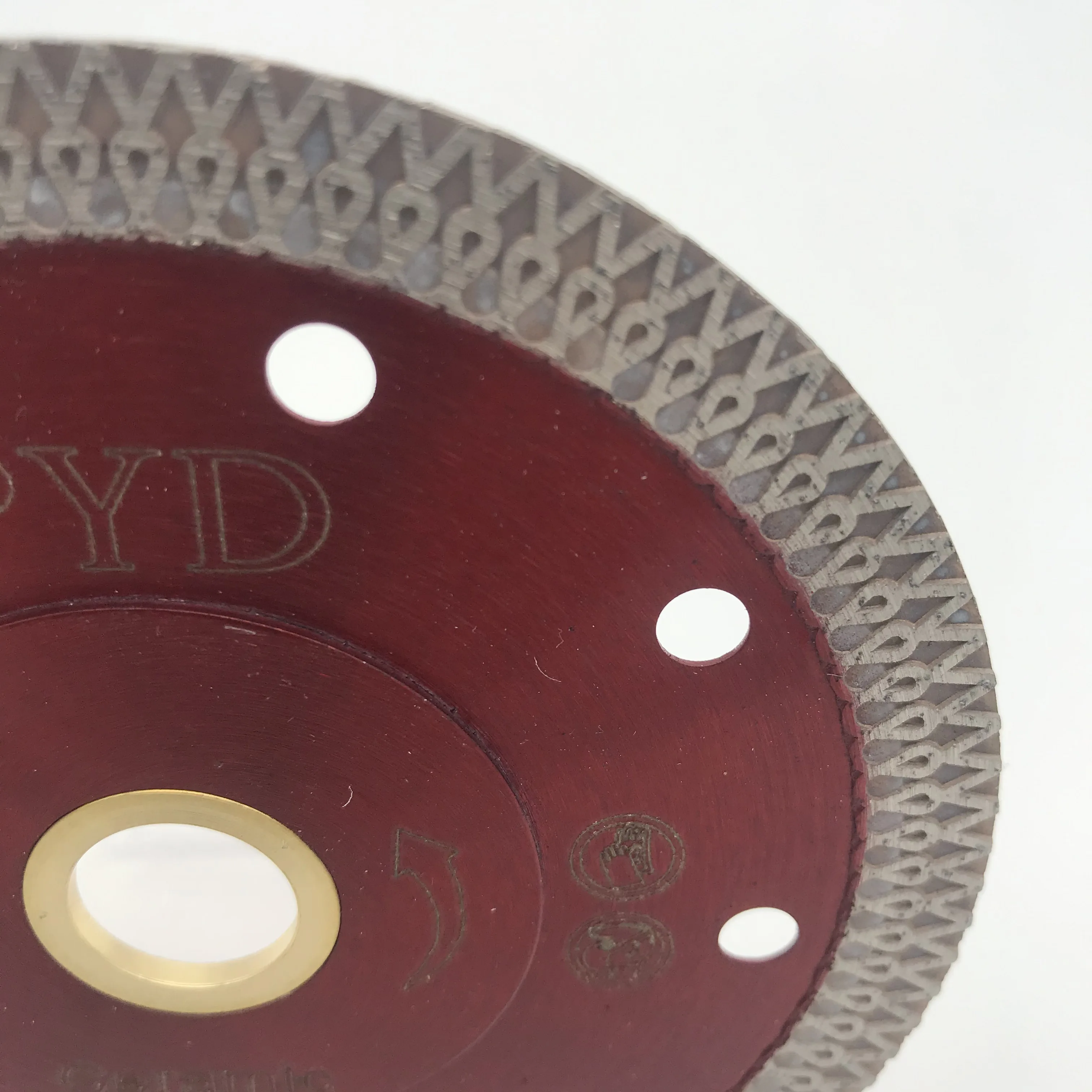 Turbo Žage 4.5 palčni (115 mm) za Porcelana Keramične Ploščice Marmorja Rezalno Rezilo Disk Rezalnik Diamantni Disk Notranjo Luknjo 22.23 mm