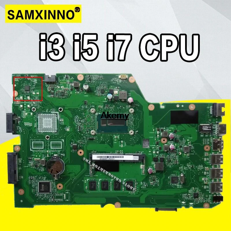 X751LA matično ploščo Za Asus X751L K751L K751LD R752L X751LK X751LN X751LD X751LX X751LJ X751LB I3/ I5/i7 CPU Laptop mainboard