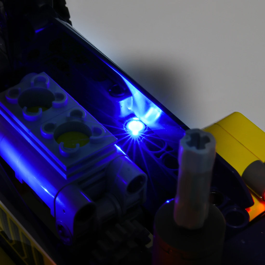 USB Razsvetljave, Komplet za Težka Viličarja 42079 (Samo LED Luči, Ne Blok Kit)